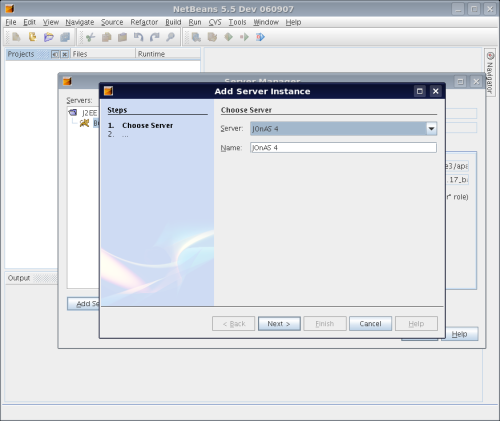 Installation screenshot